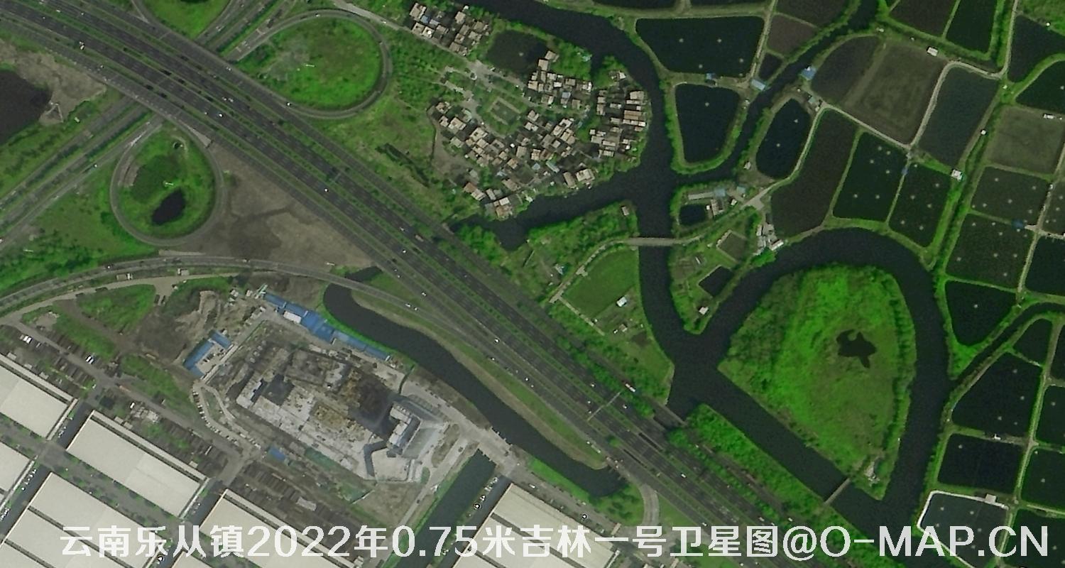 吉林一号卫星拍摄的0.75米分辨率卫星图片
