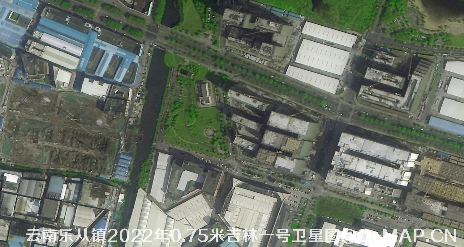 0.75米分辨率卫星图样例