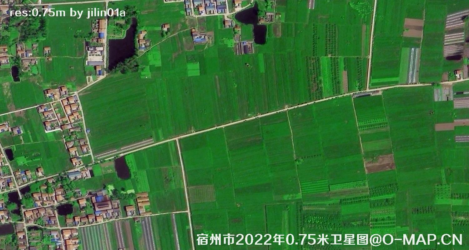 国产0.75米卫星拍摄的高清卫星图片