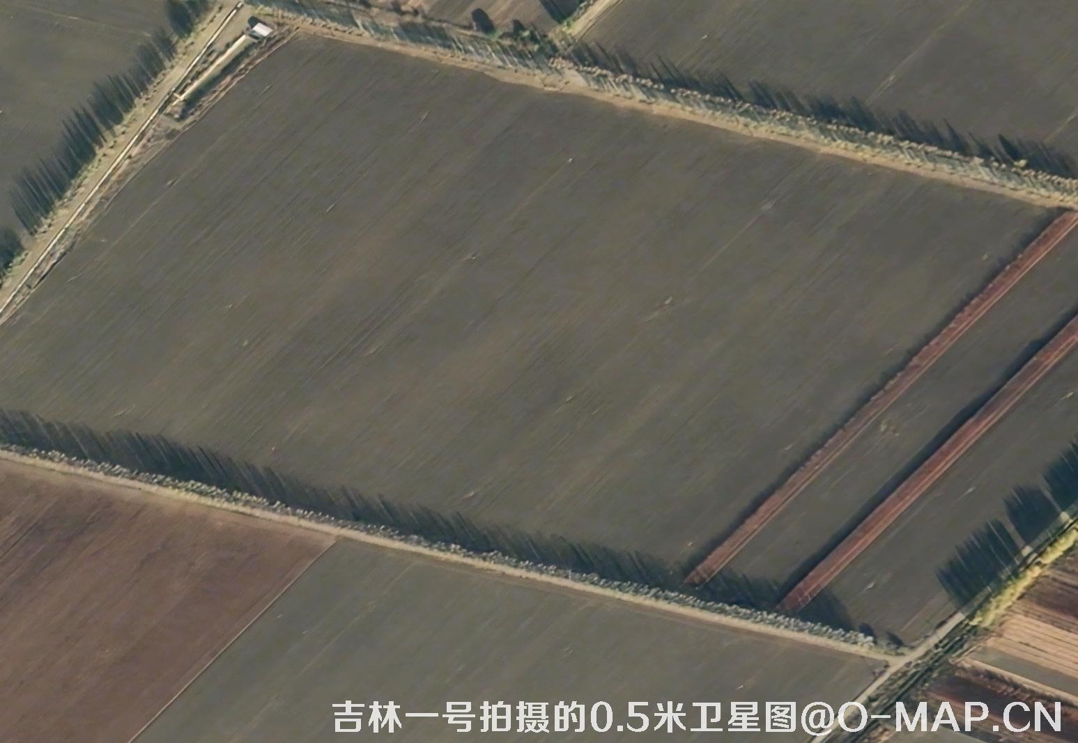 吉林一号卫星拍摄的0.5米分辨率卫星图