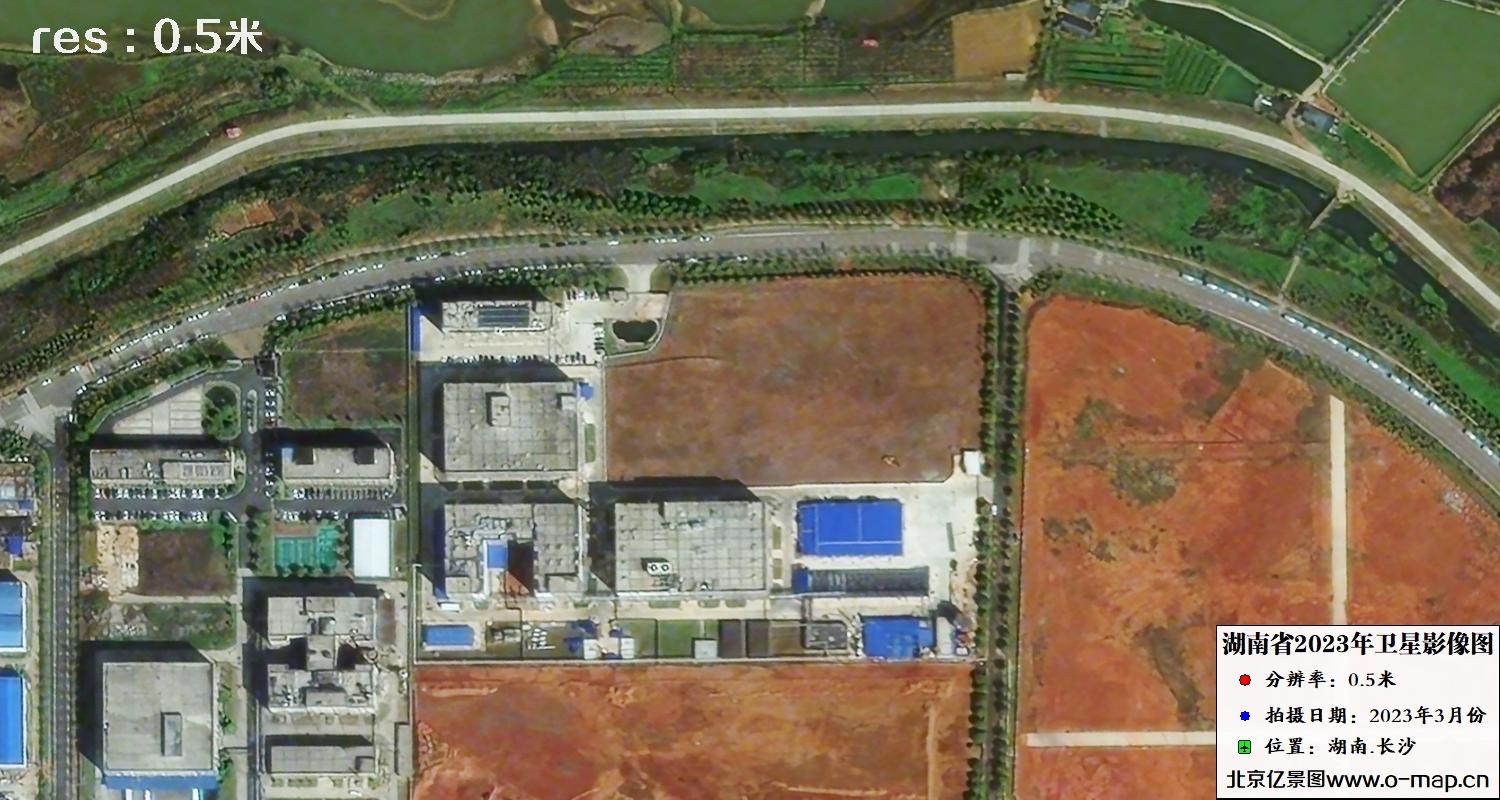 湖南省长沙市2023年3月份0.5米分辨率卫星图更新成果