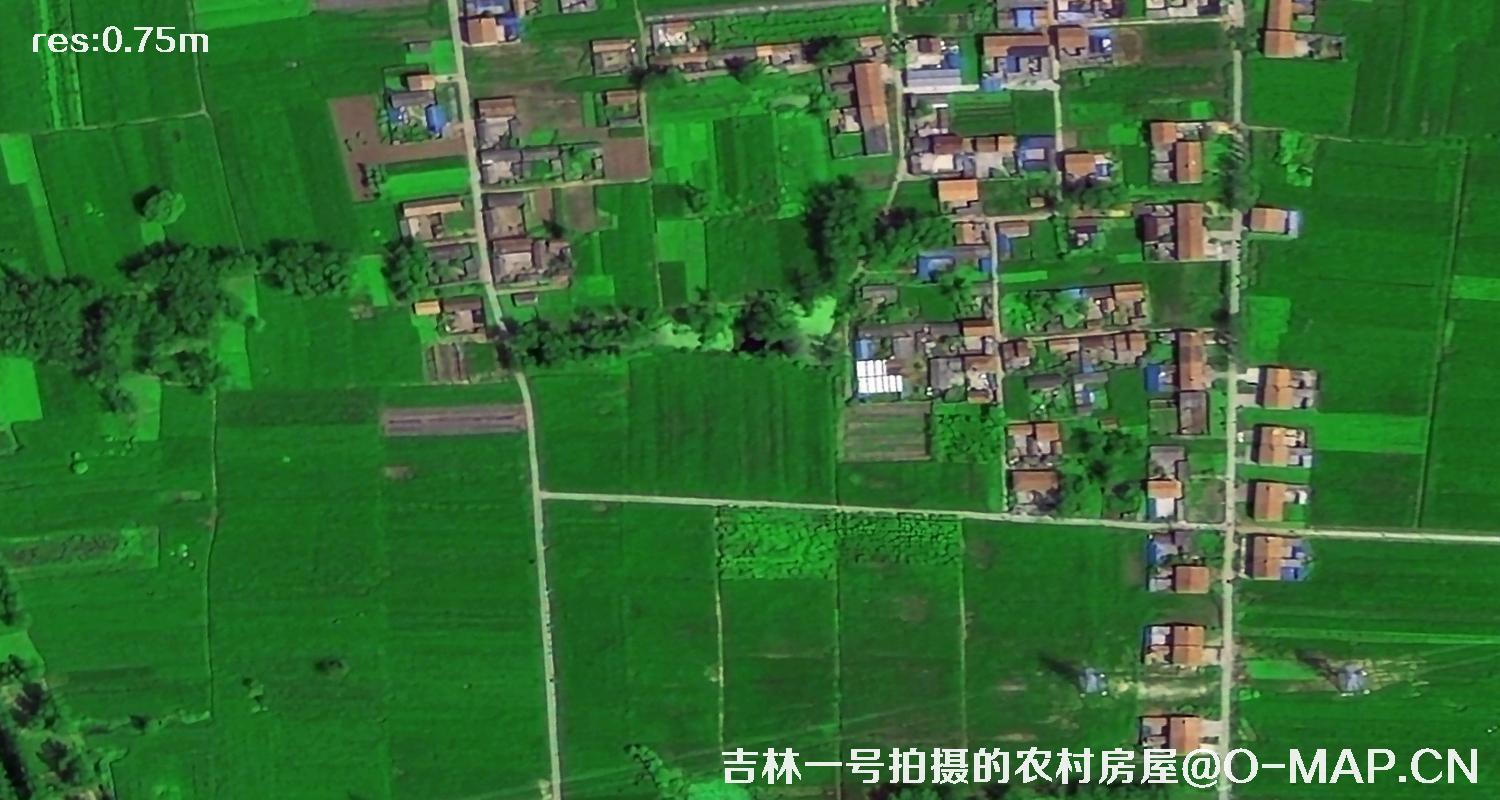 0.5米分辨率卫星拍摄的卫星影像图片