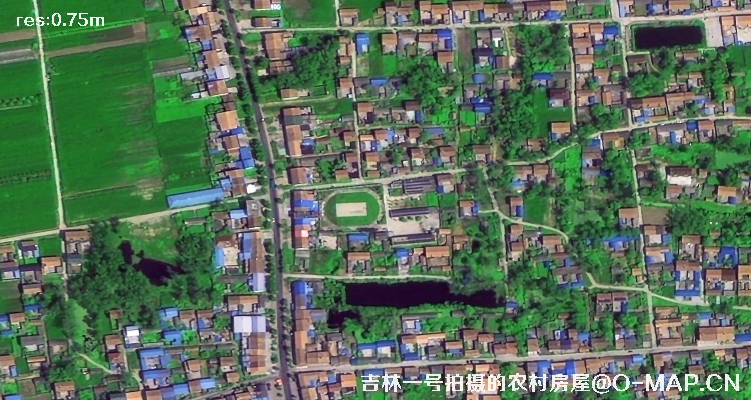 Samples of 0.5m resolution JiLin Satellite 