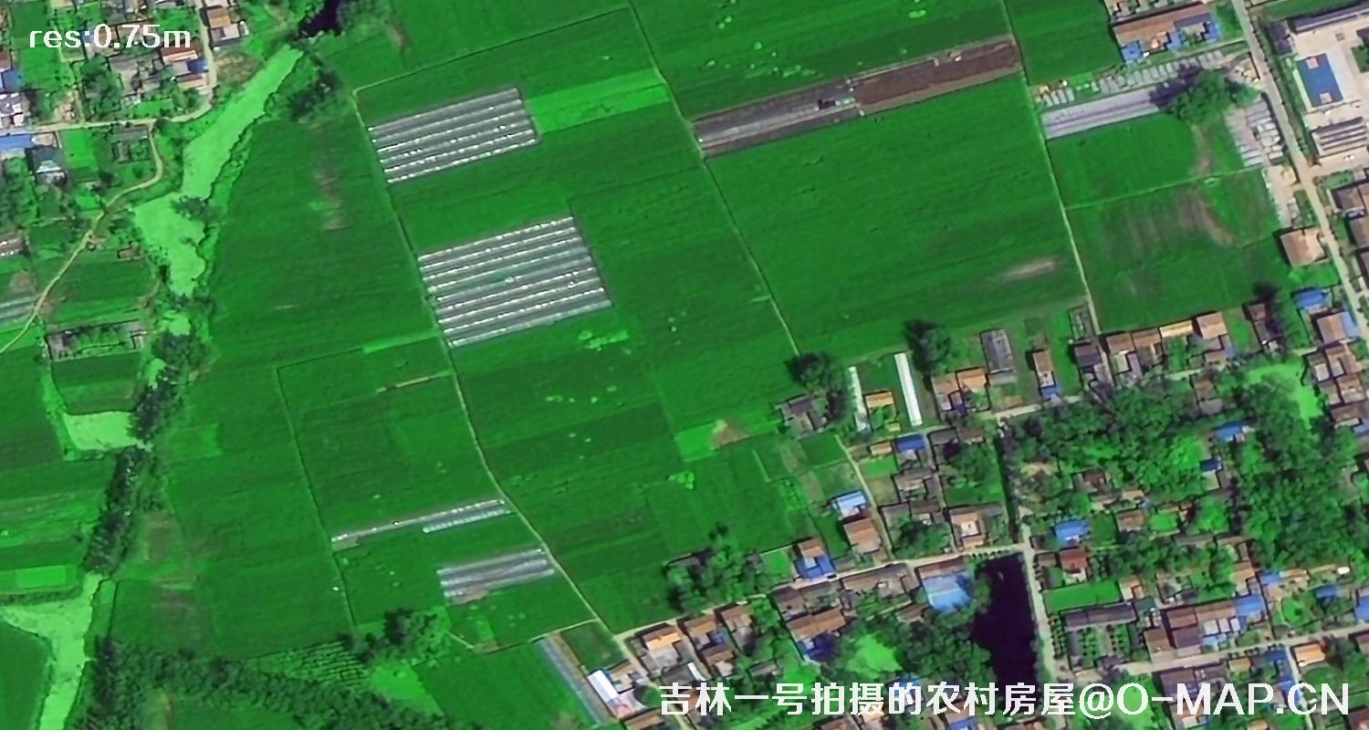 国产0.5米卫星拍摄的卫星图样片