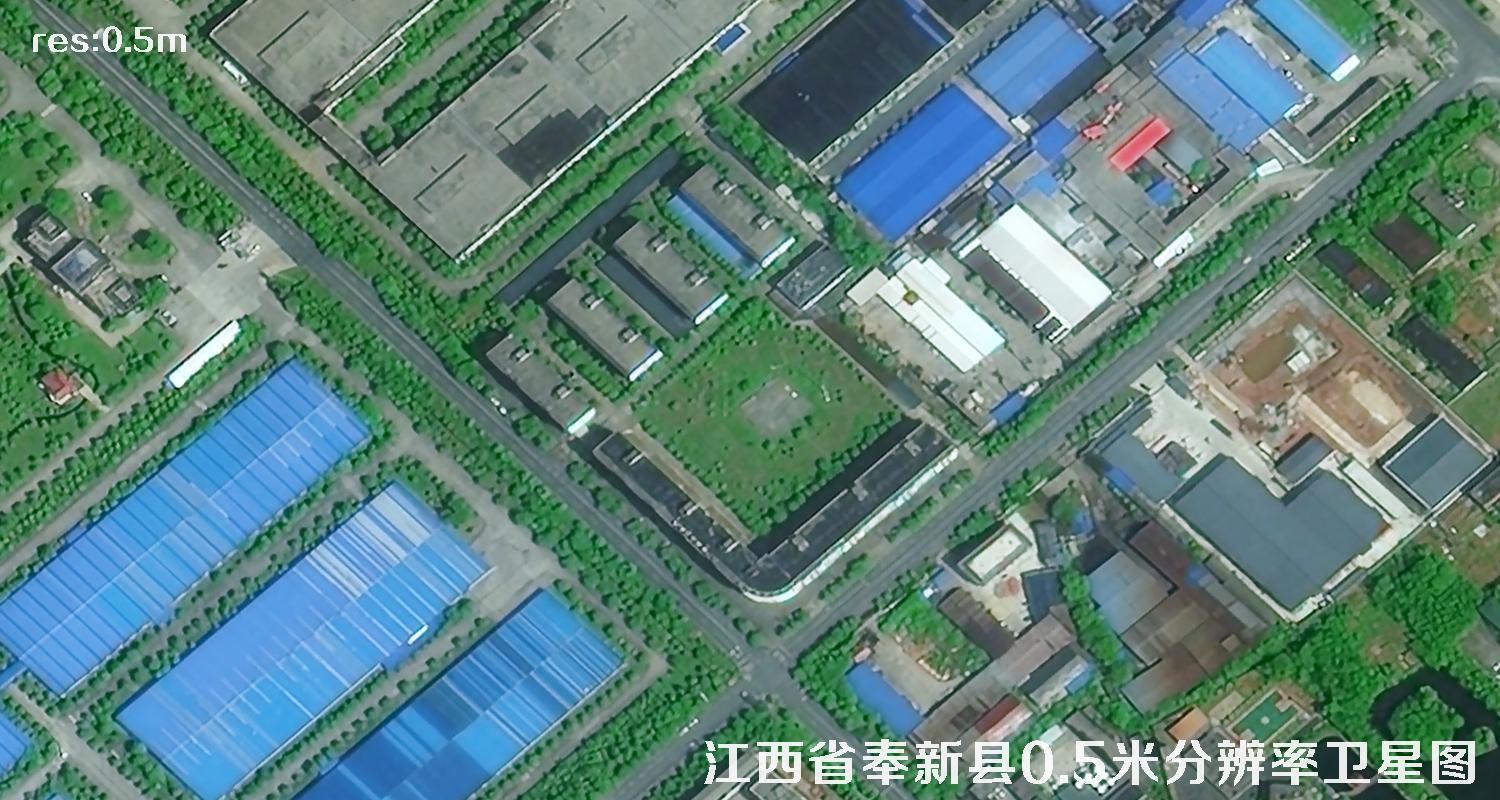 江西省宜春市奉新县2022年0.5米卫星遥感影像图