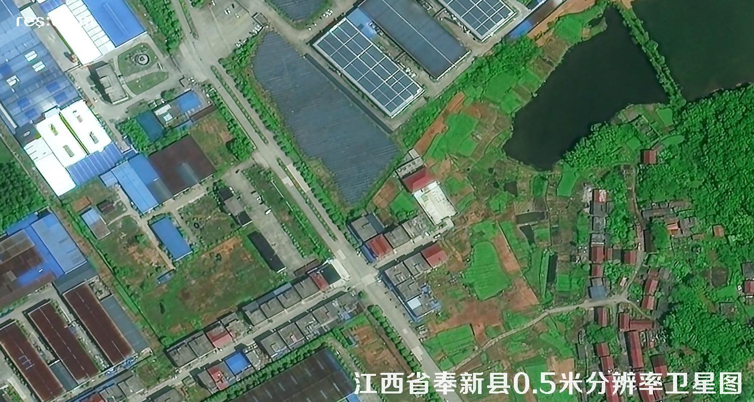 国产0.5米卫星拍摄的高清图片
