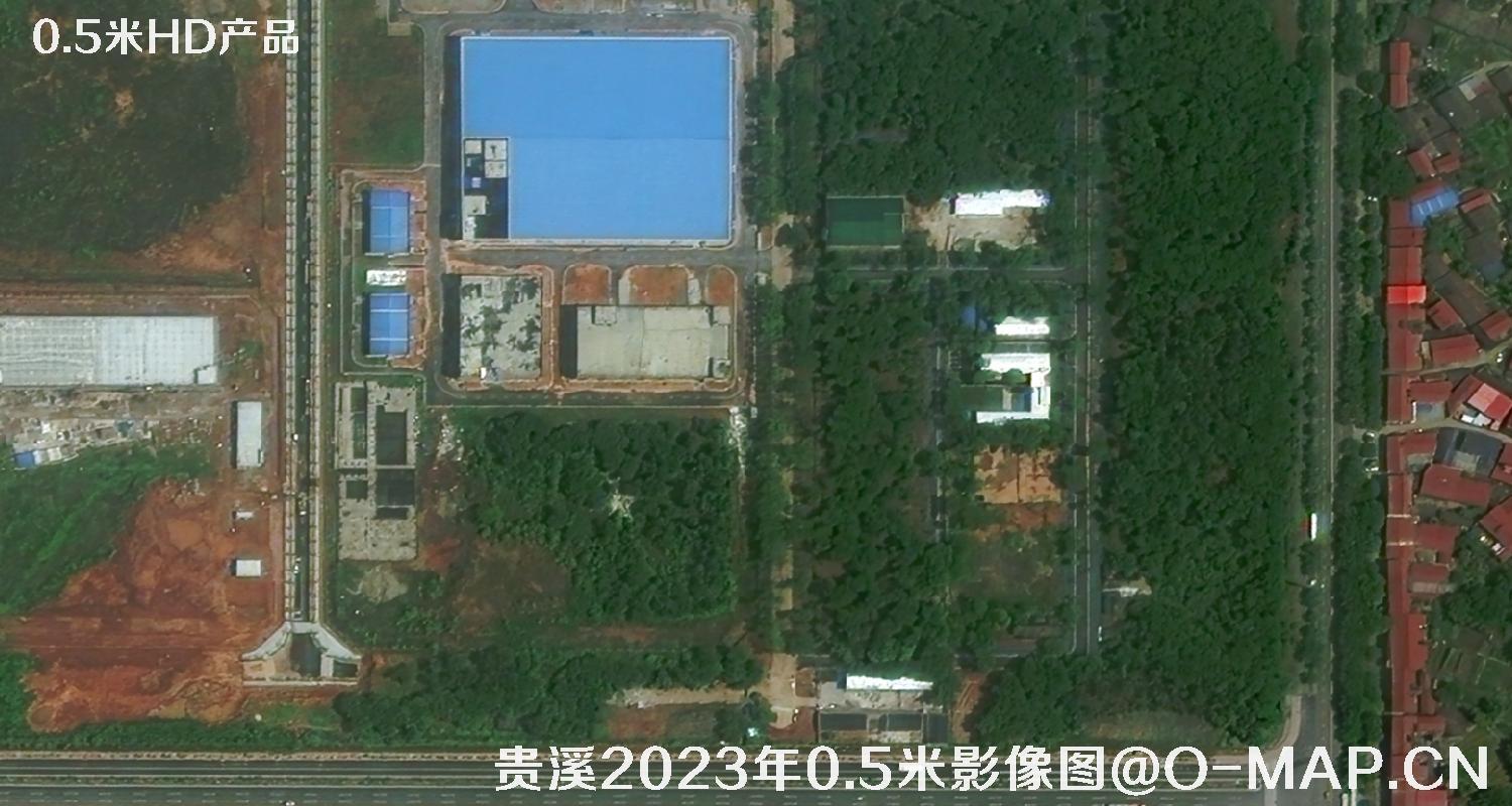 江西省贵溪市2023年5月份0.5米分辨率卫星影像