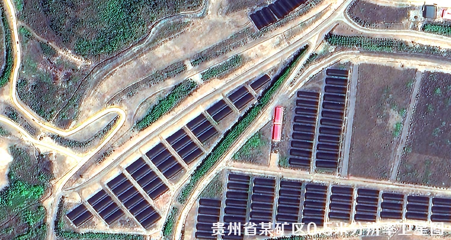贵州省晴隆县矿区2022年0.5米卫星图