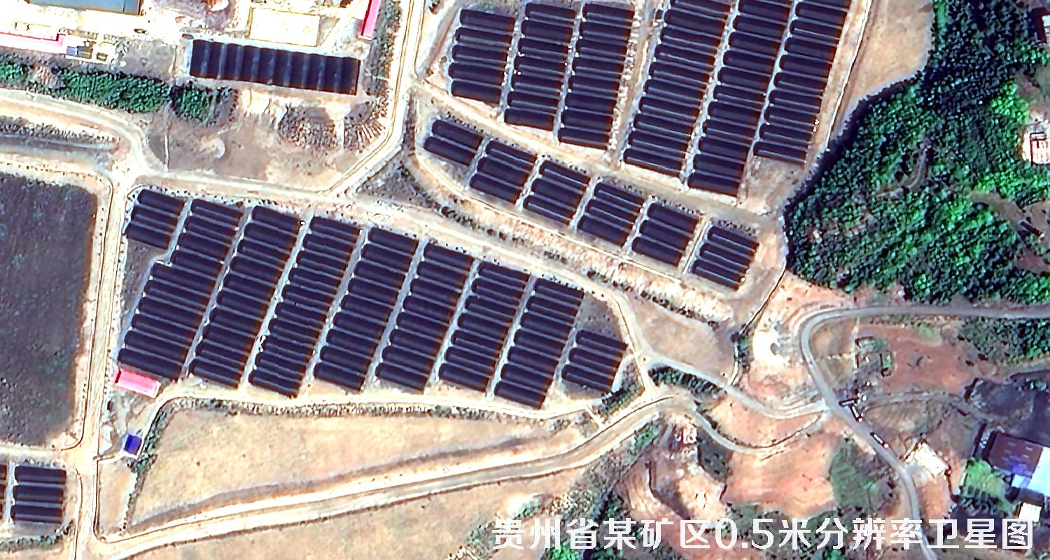 贵州省晴隆县矿区2022年0.5米卫星图