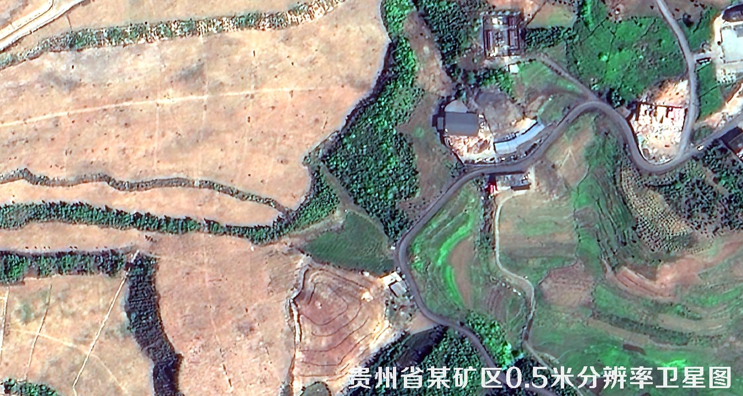 吉林一号高分卫星卫星拍摄的卫星图样例