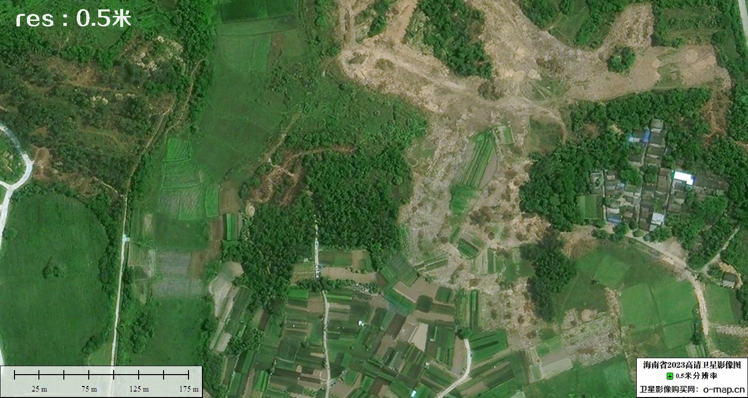 海南省2023年最新0.5米分辨率卫星影像图片