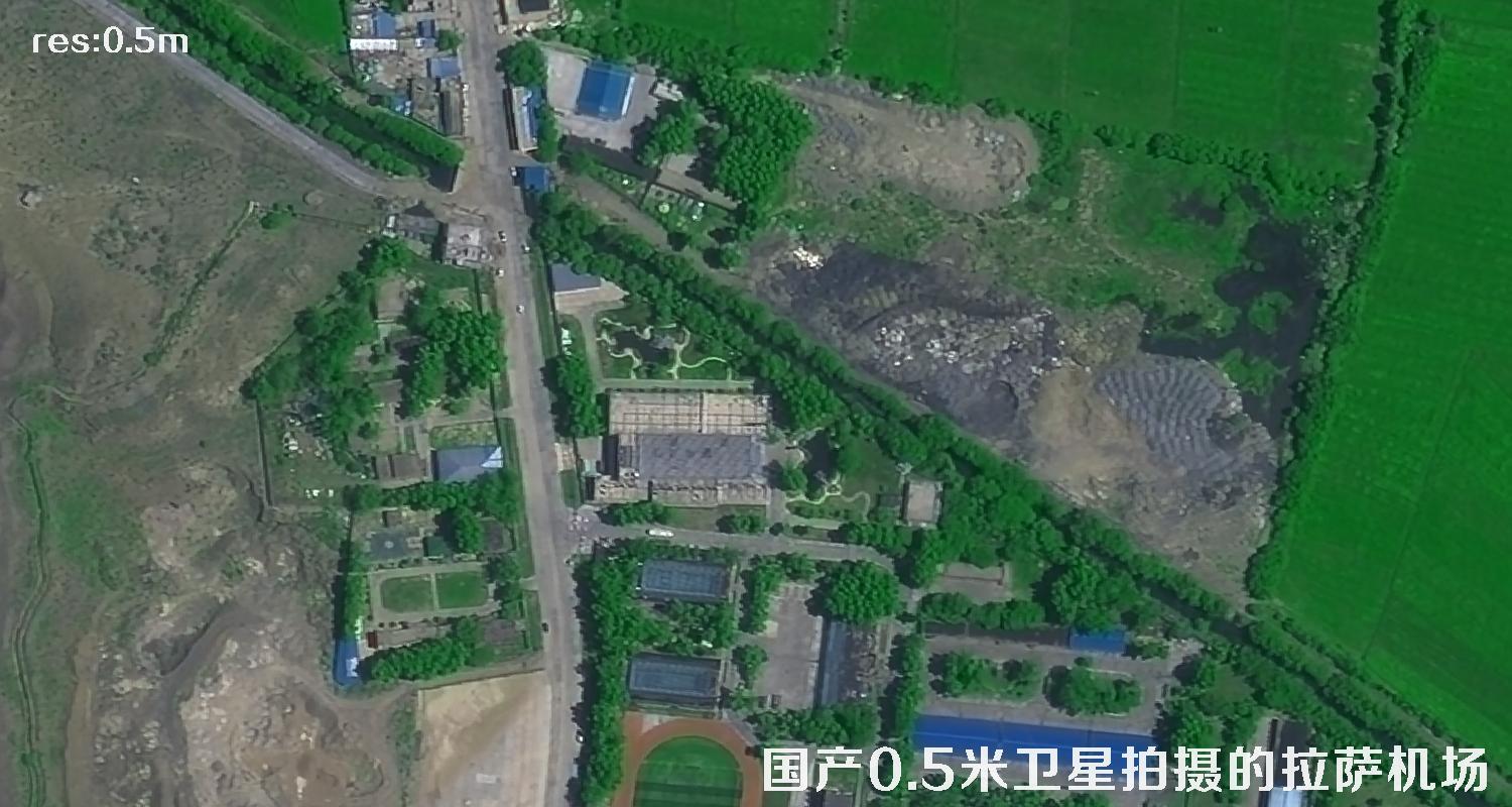 国产0.5米分辨率卫星拍摄的高清卫星图片