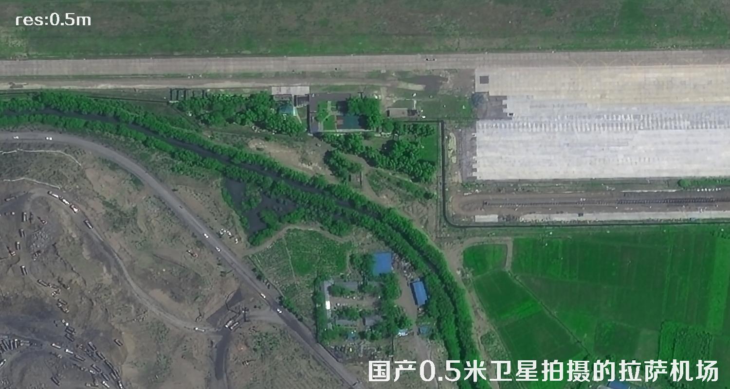 吉林一号高分卫星卫星拍摄的卫星图样例