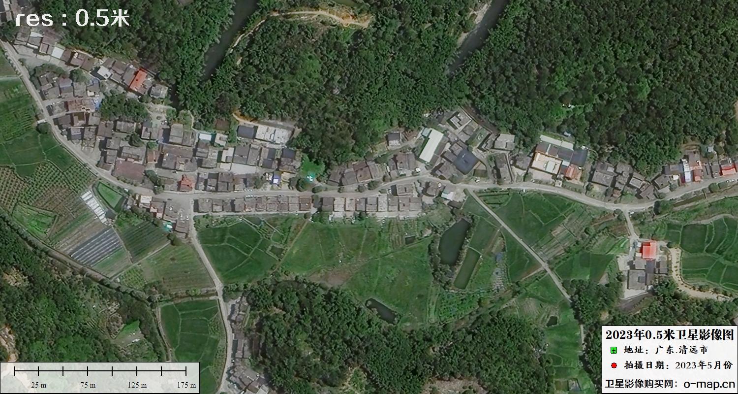 0.5米分辨率国产卫星拍摄的高清图片