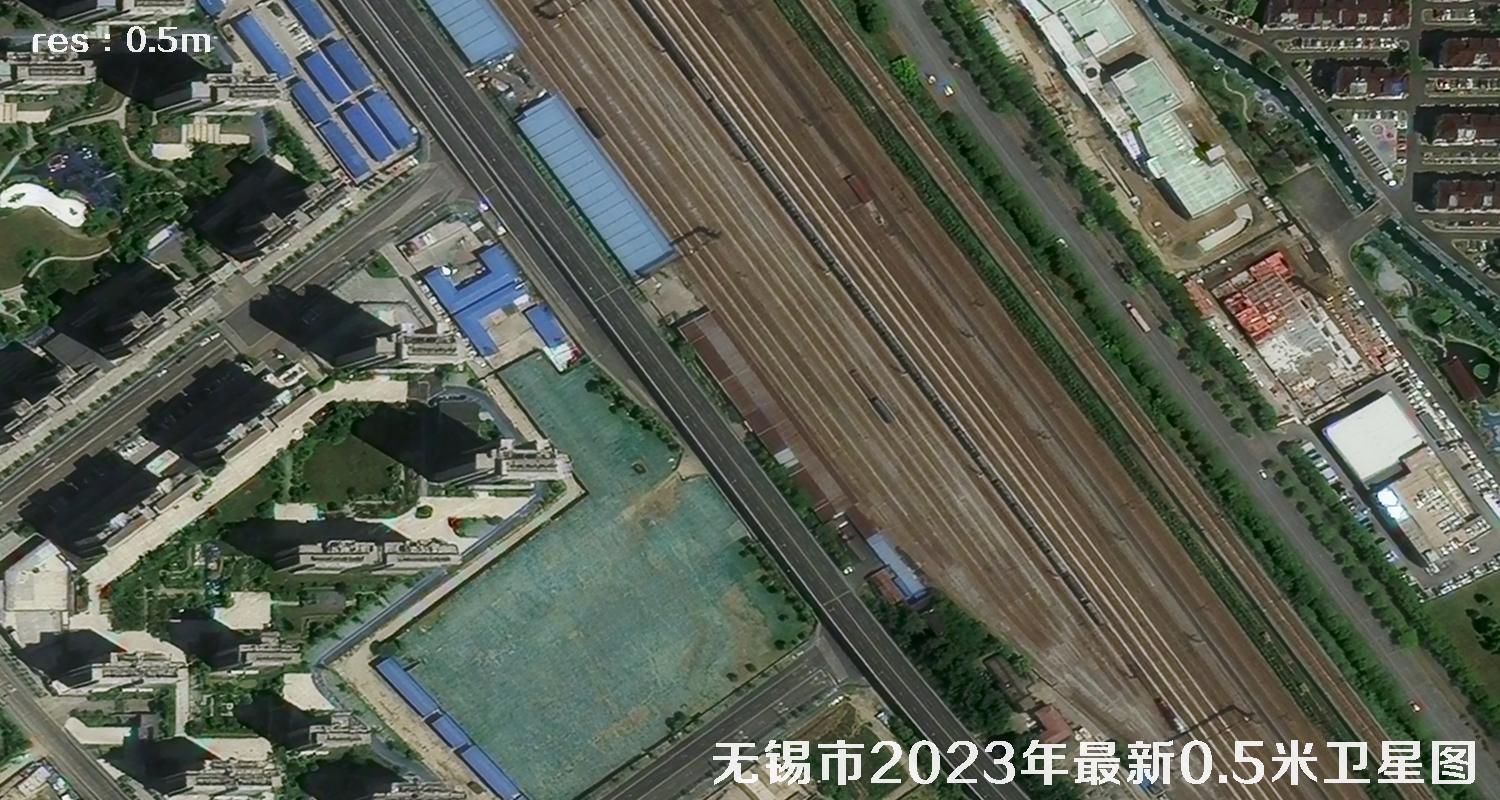 江苏省无锡市2023年最新0.5米分辨率卫星图像