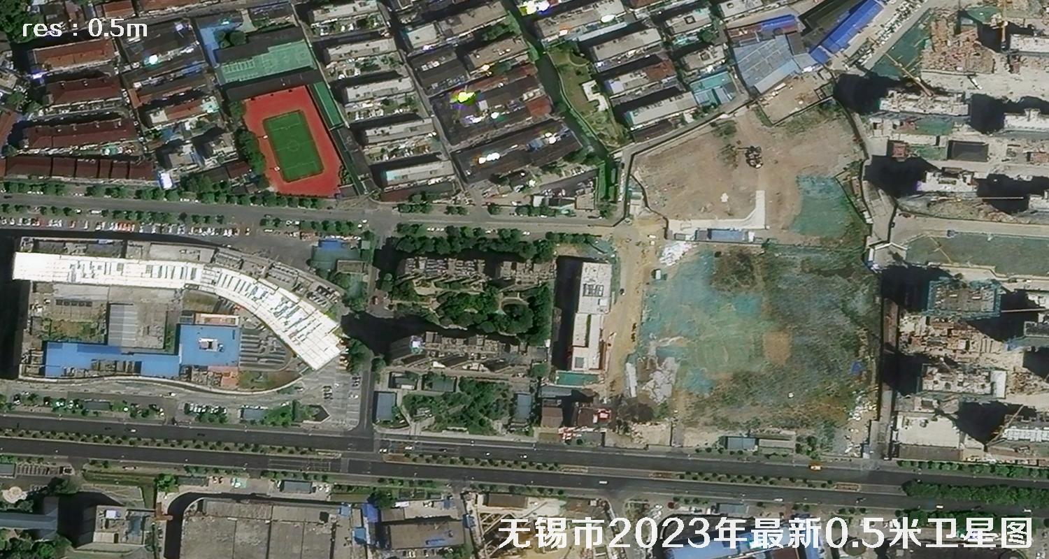 江苏省无锡市2023年最新0.5米分辨率卫星图像