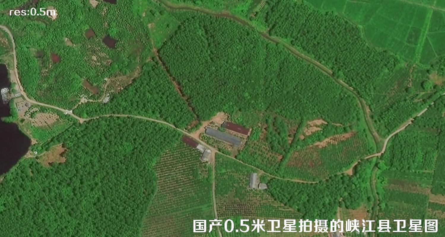 国产0.5米分辨率卫星地图数据样例