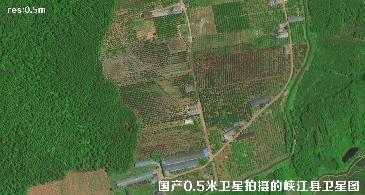 吉林一号高分卫星卫星拍摄的高清卫星图实例