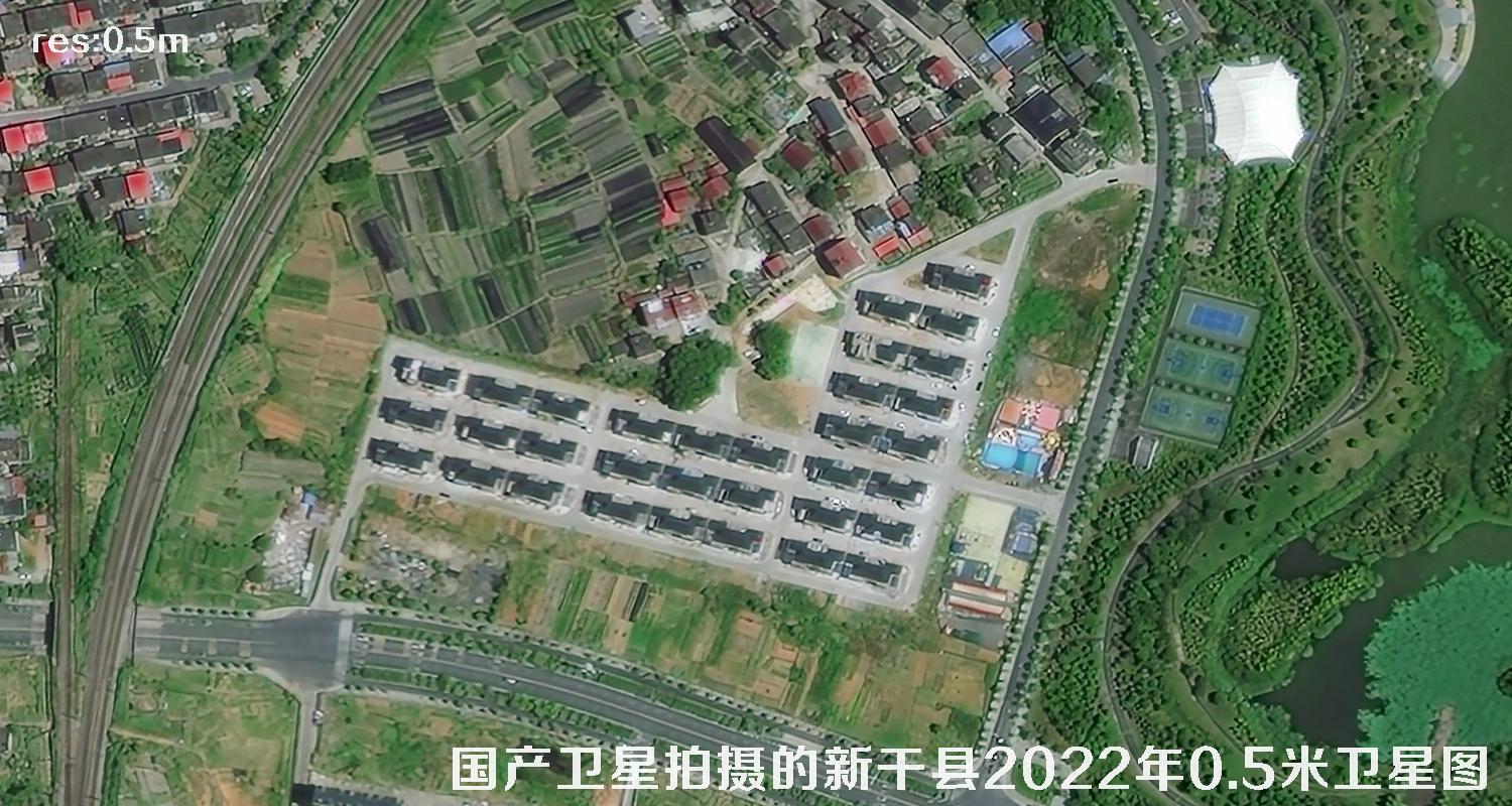 吉林一号高分卫星图清晰度效果图