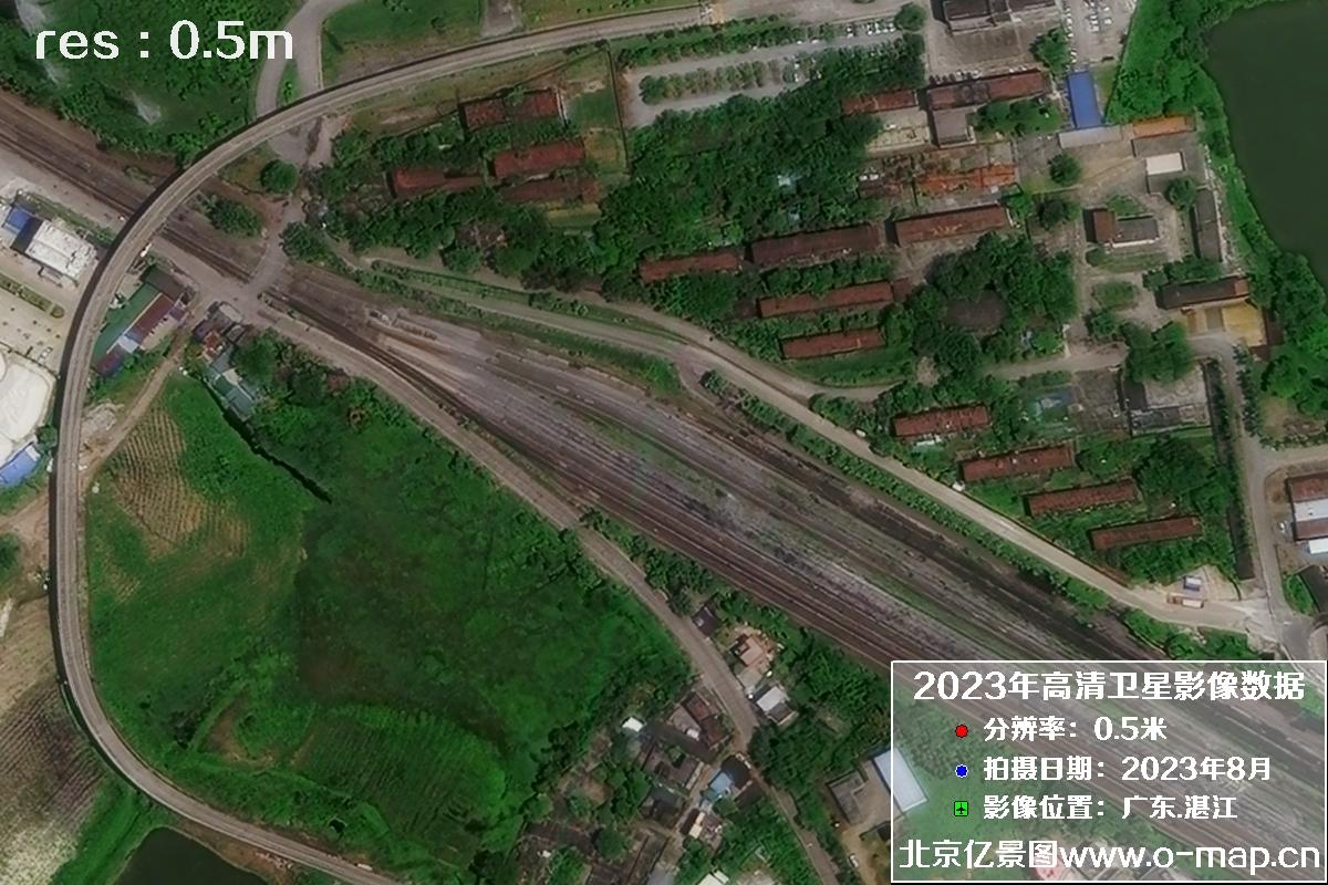 广东省湛江市2023年8月0.5米分辨率卫星遥感影像图