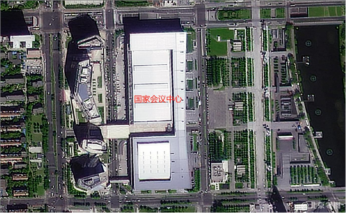 吉林一号卫星样图-国家会议中心