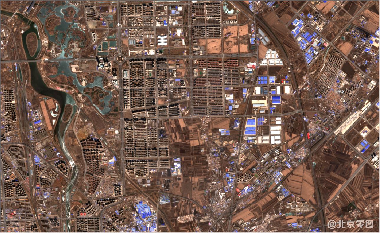 吉林省长春等地区2021年3月份最新卫星图