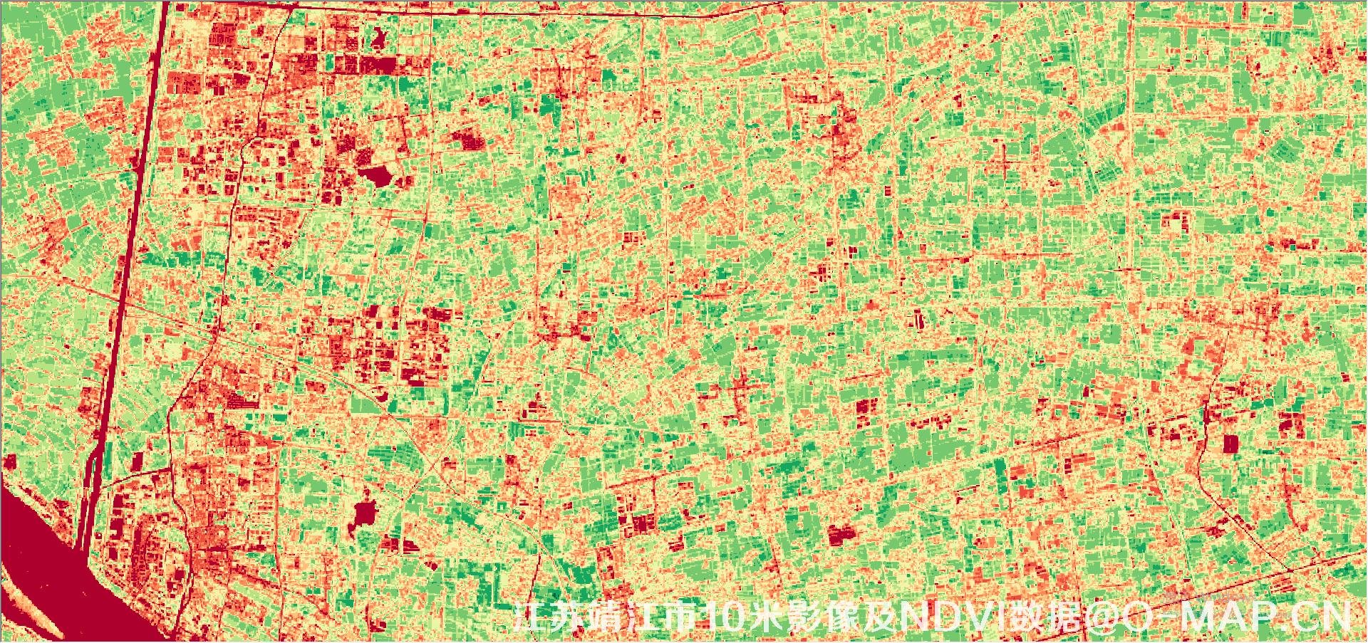 江苏省靖江市2021年10米影像及NDVI数据