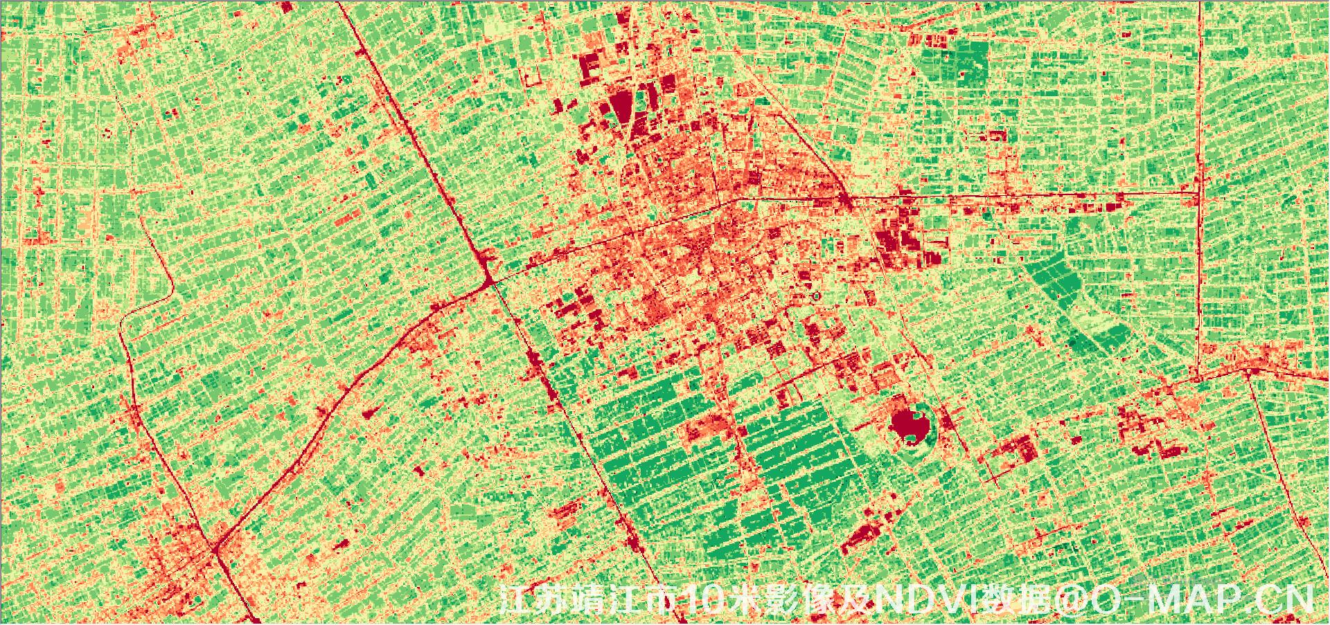 江苏省靖江市2021年10米影像及NDVI数据