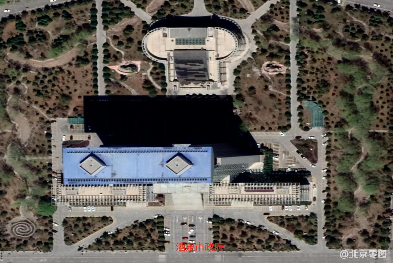 酒泉卫星发射中心及周边最新卫星图-酒泉市政府
