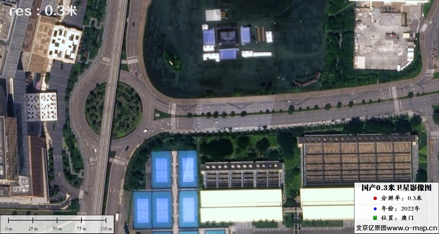 中国0.3米分辨率卫星拍摄的高清影像图片