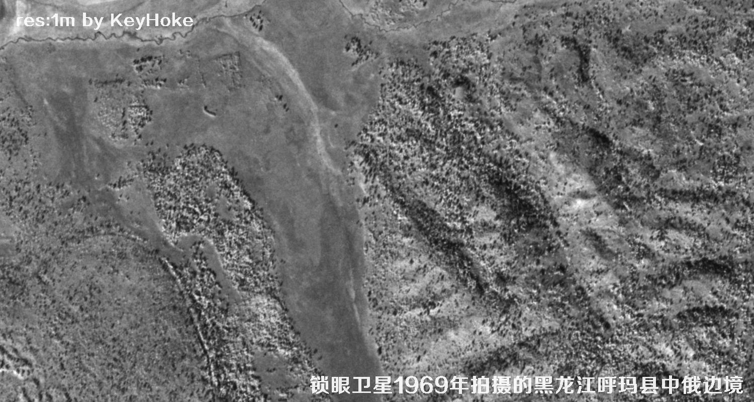 KeyHole锁眼卫星拍摄的卫星图样例