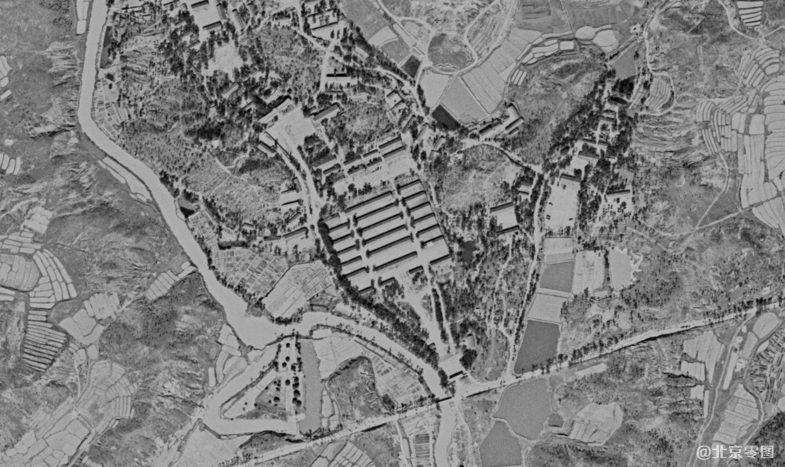 1976年惠城区锁眼卫星影像图