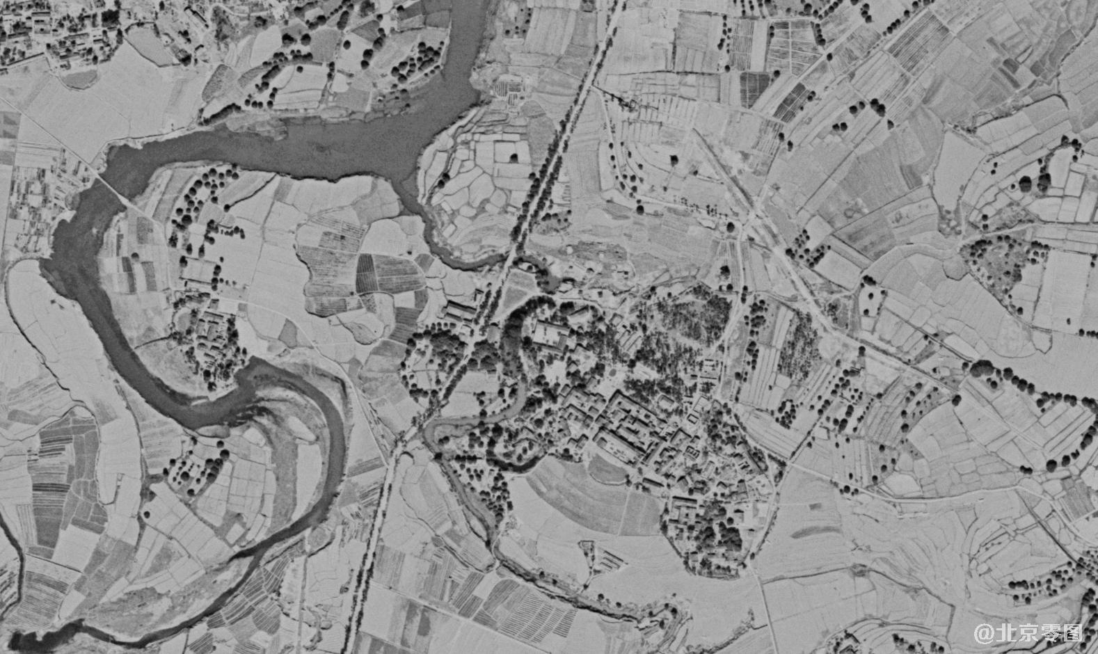 1976年惠城区锁眼卫星影像图