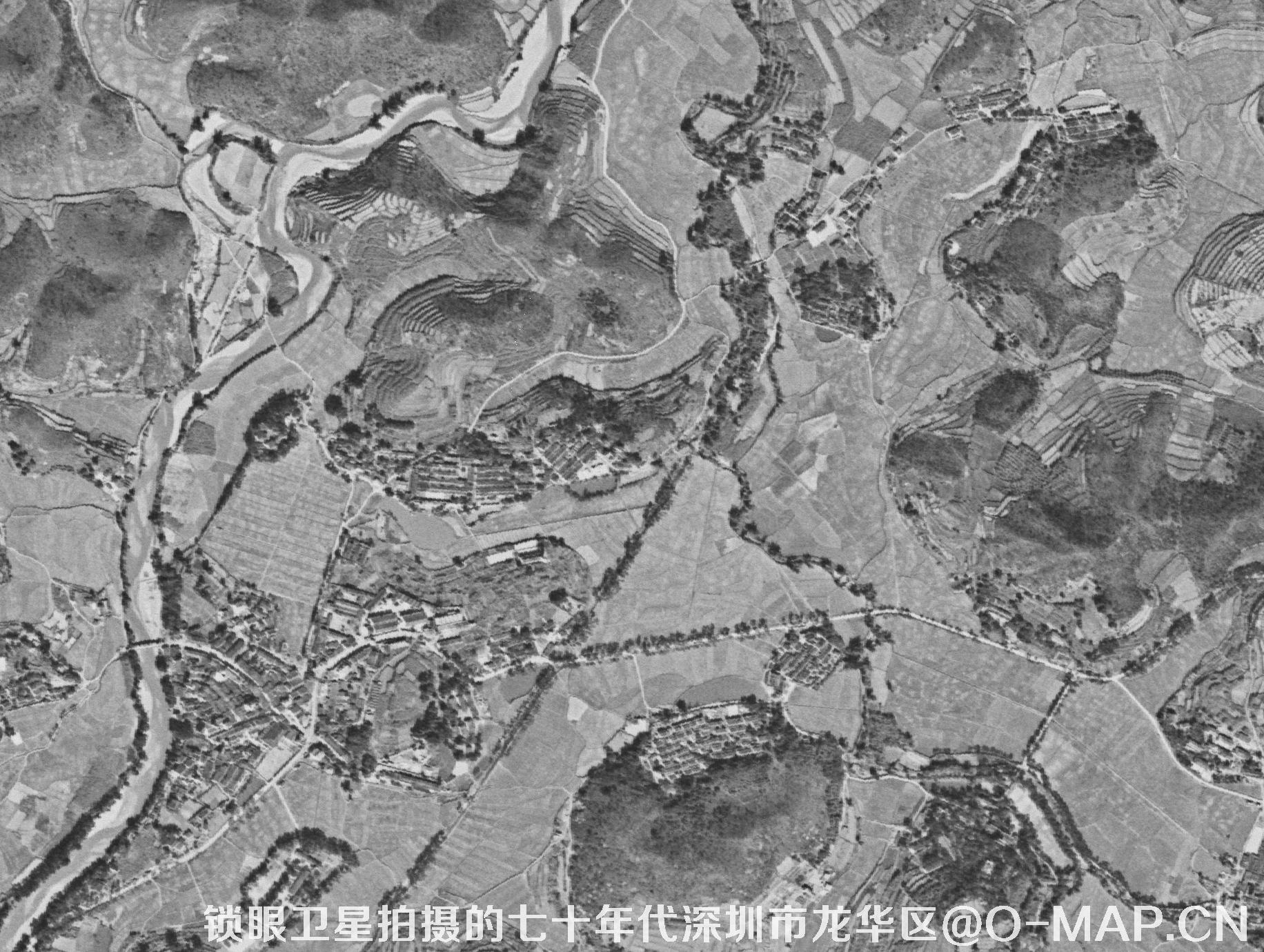 KeyHole锁眼卫星拍摄的卫星图样例