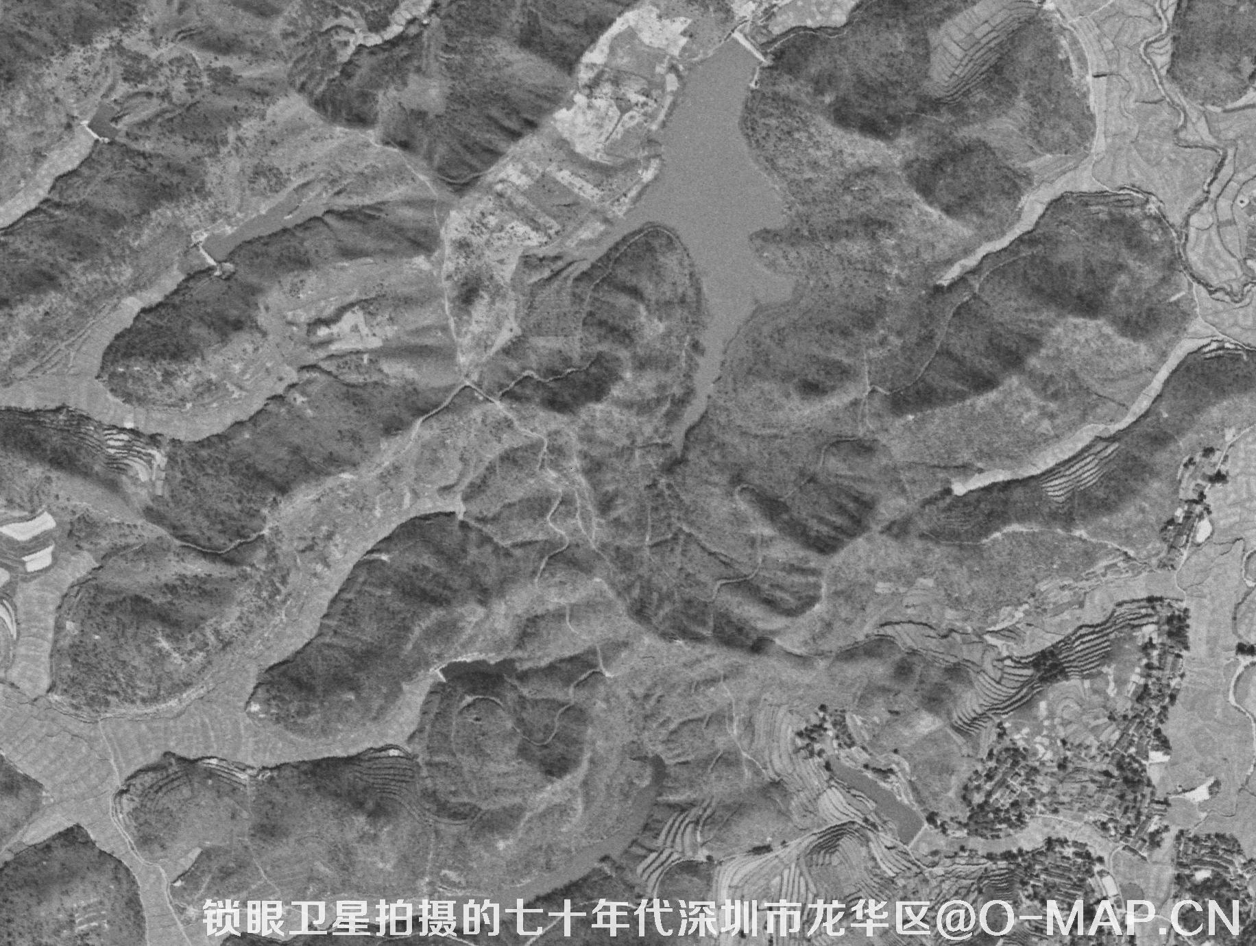 KeyHole锁眼卫星拍摄的卫星影像图