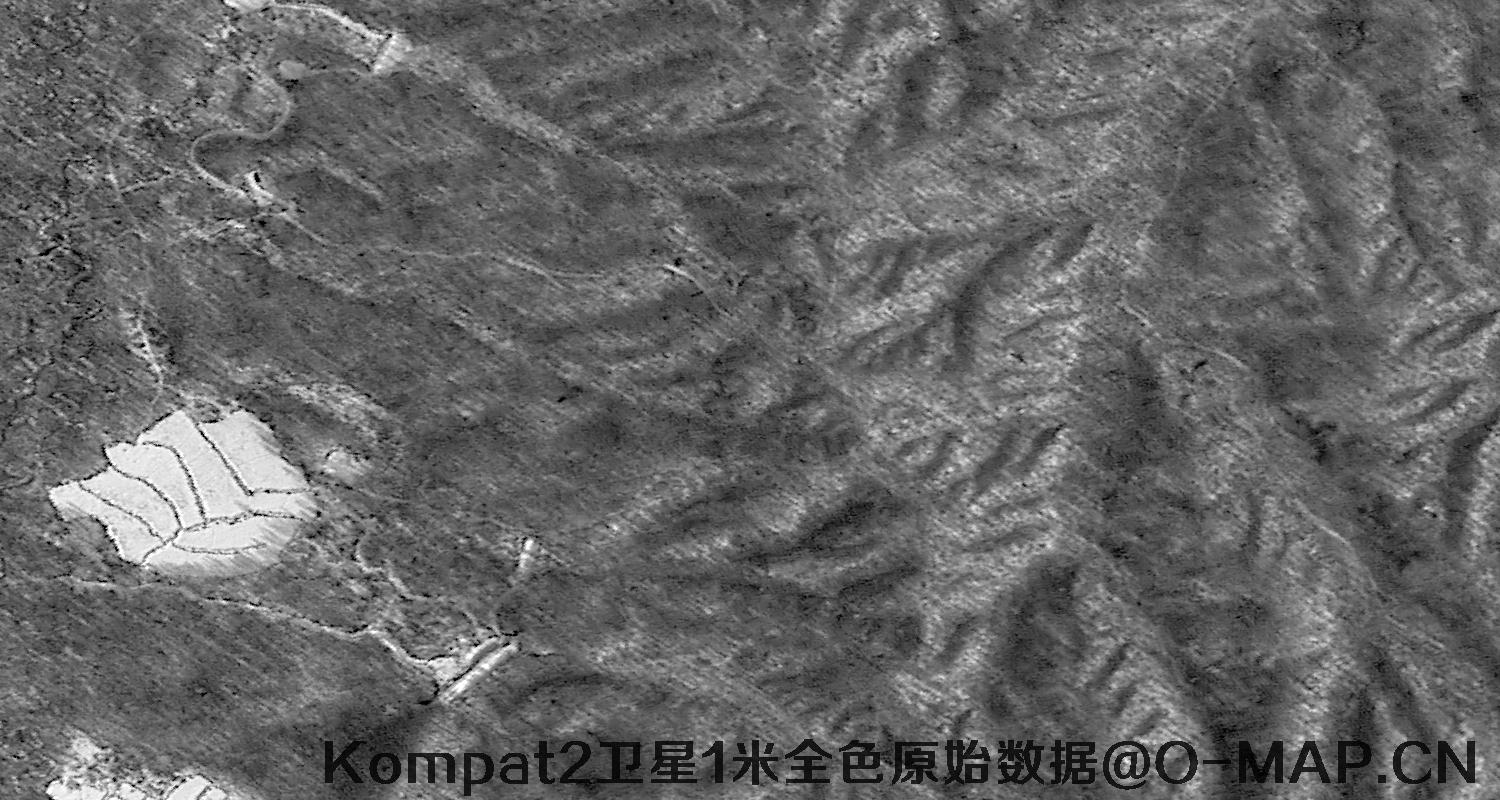 韩国Kompsat2卫星(阿里郎2号卫星)1米分辨率PAN全色影像原始数据