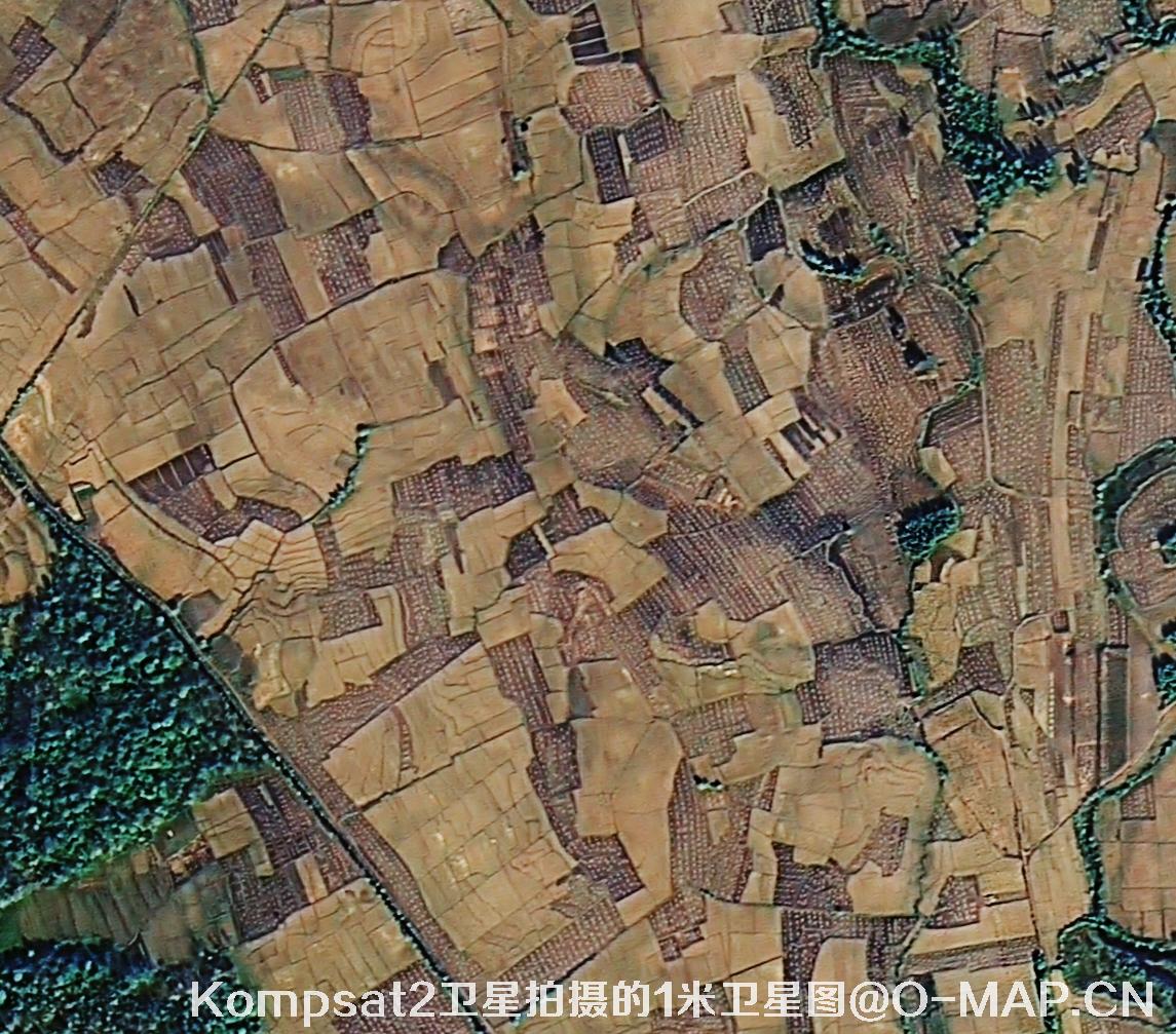 五常市2008年1米分辨率Kompsat2卫星图