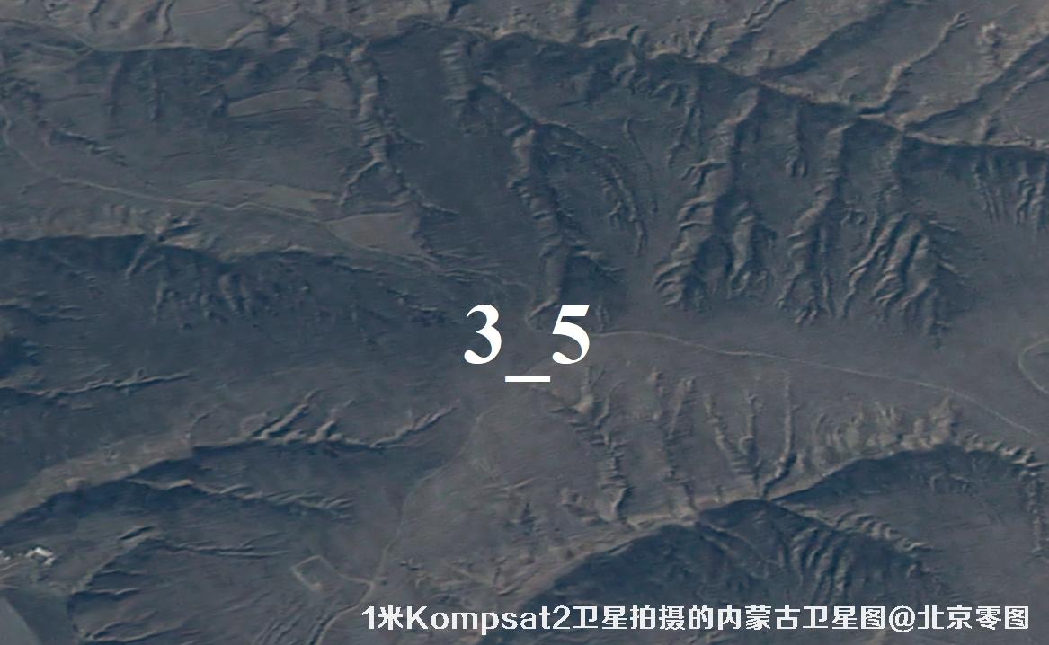 Kompsat2卫星拍摄的1米分辨率卫星图