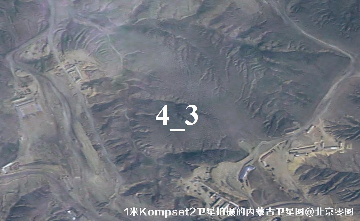 韩国Kompsat2卫星（阿里郎二号）拍摄的1米分辨率影像图