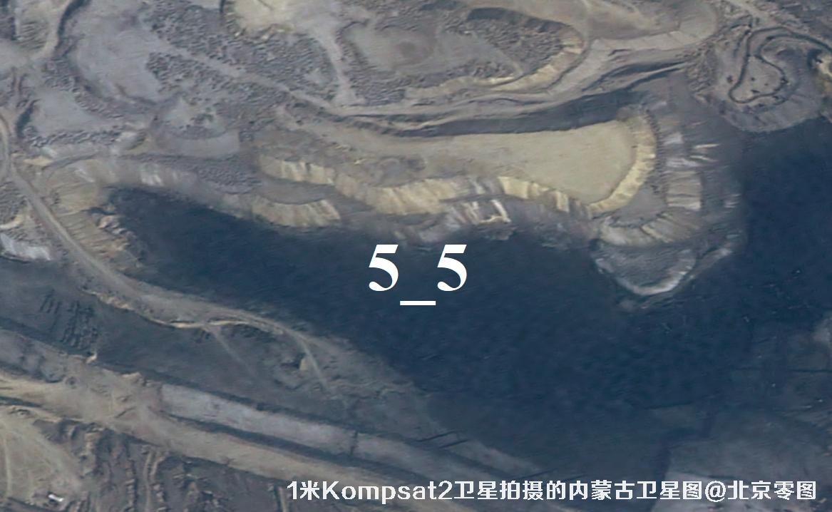 Kompsat2卫星拍摄的1米分辨率卫星图