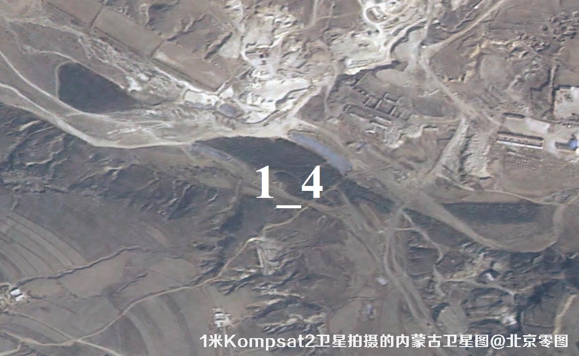 Kompsat2卫星拍摄的1米分辨率卫星图