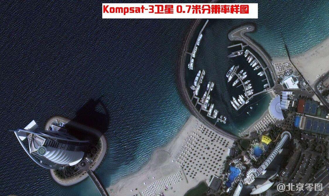 kompsat3卫星影像图