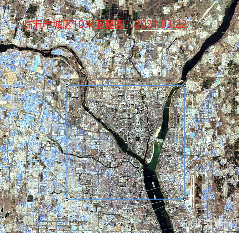 临沂市2021年最新10米卫星图