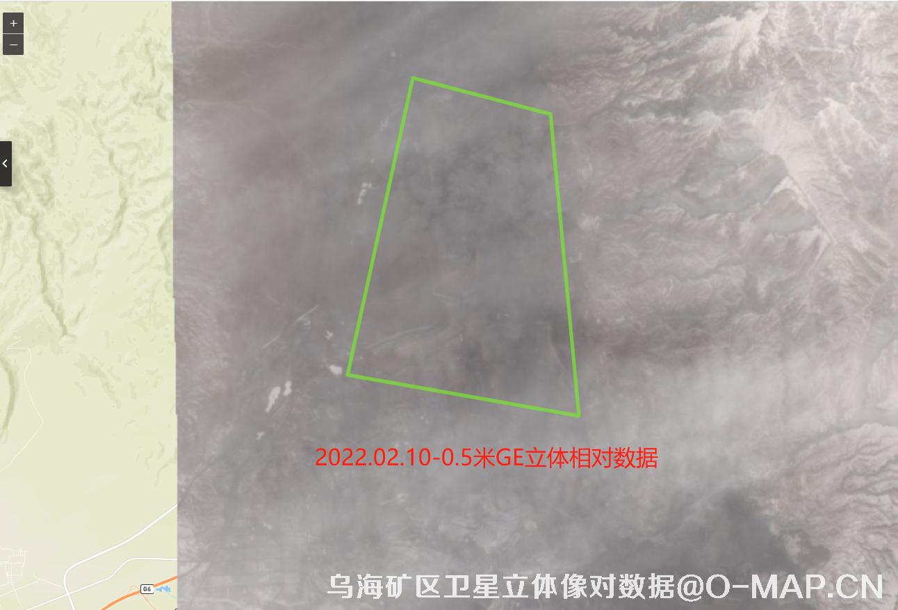 青海省乌海市矿区2022年0.5米卫星立体像对数据