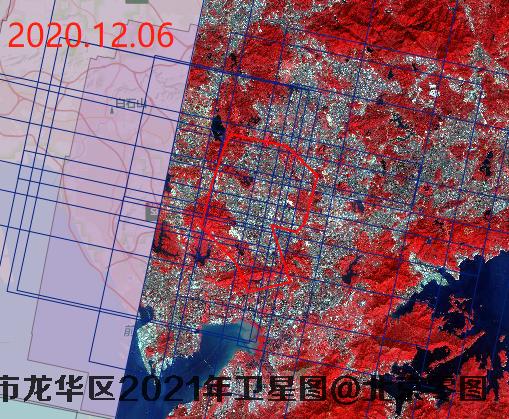 龙华区2021年国产高分辨率卫星更新频次报告