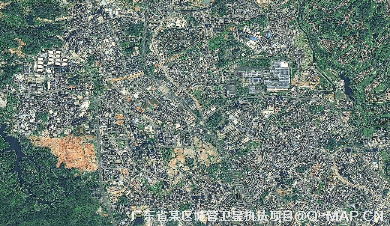 广东城管卫星执法项目高分辨率卫星图