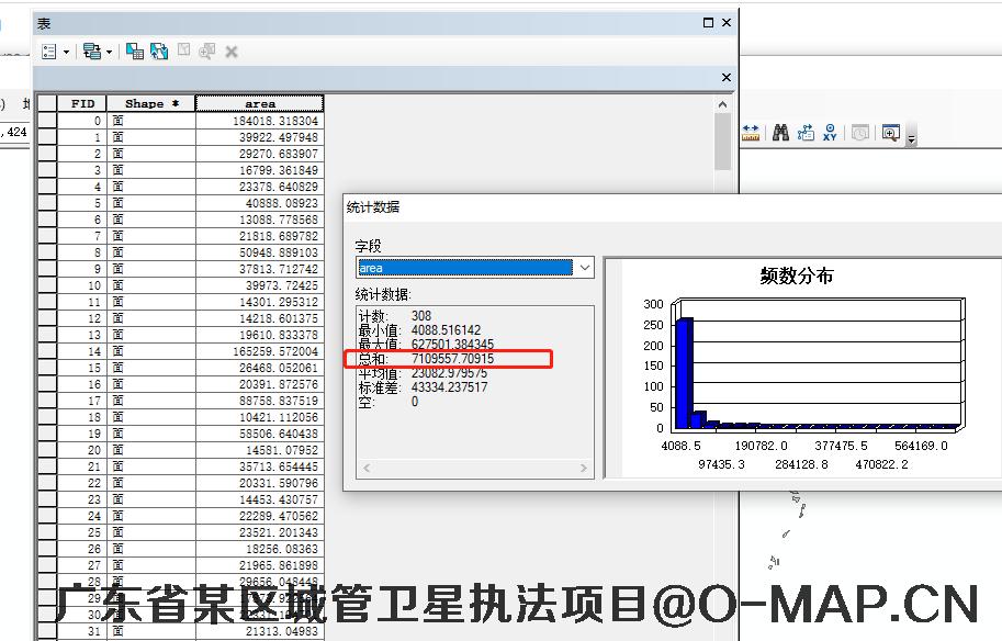 广东城管卫星执法项目图斑统计汇总