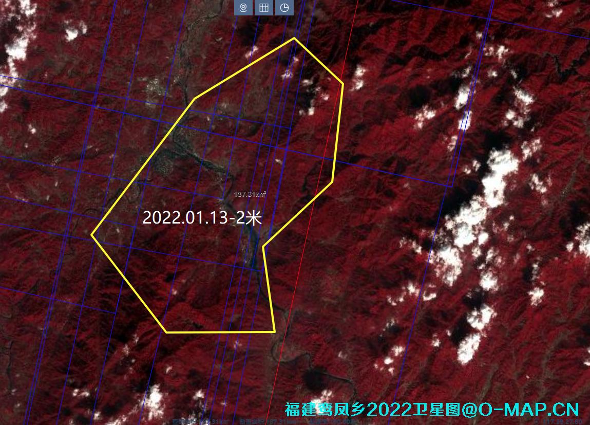 福建省福建省南平市鸾凤乡2022年最新卫星图