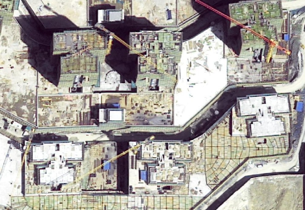 0.3米建筑工地卫星图