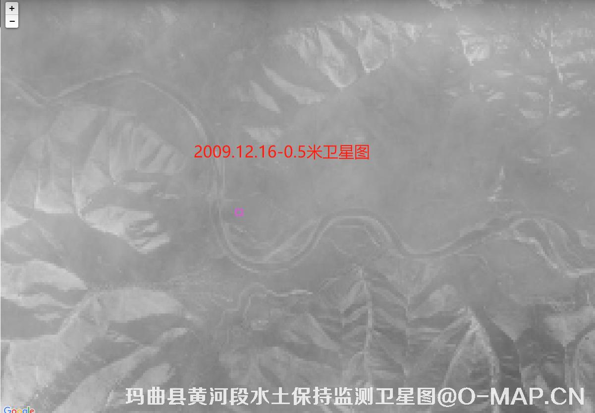 玛曲县黄河段水土保持监测卫星图
